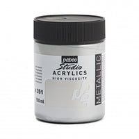 Pebeo Studio akrilfesték 500 ml – Ezüst