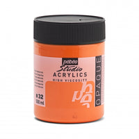 Pebeo Studio akrilfesték 500 ml – Kadmiumnarancs