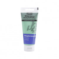 Pebeo Studio akril gél 100 ml Phosphorescent Turquoise