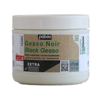 Pebeo Studio Acrylics fekete akril gesszó 475 ml