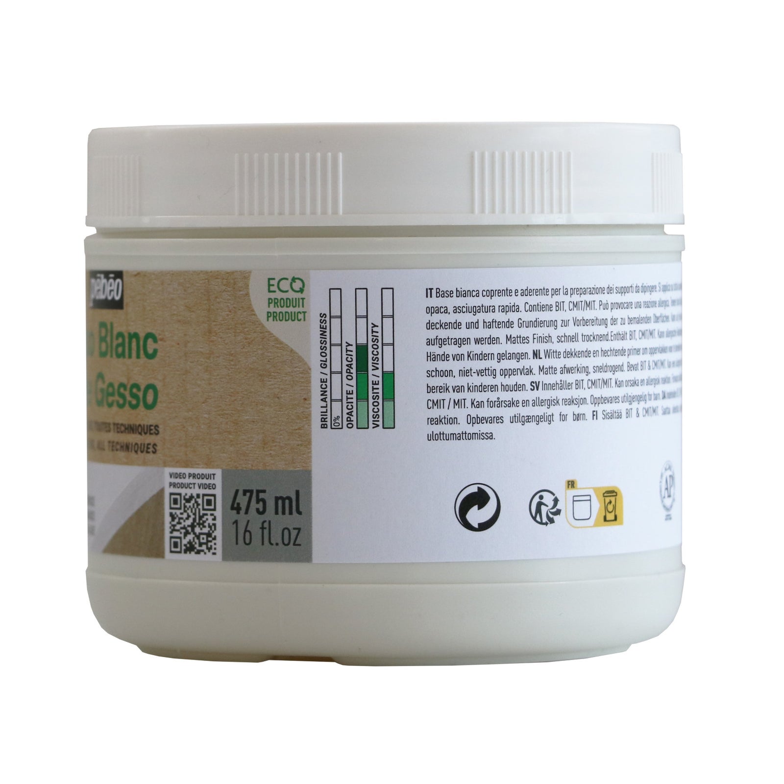 Pebeo Studio gesso alapozó 475 ml