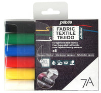 Pebeo textilfilc készlet Setacolor 6 db CLASSIC