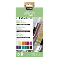 PEBEO Vitrea 160 üvegfesték készlet 12 x 20 ml