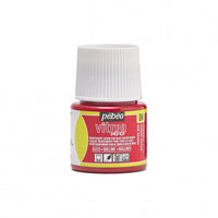 Pebeo Vitrea 160 fényes üvegfesték 45 ml – Paprikapiros