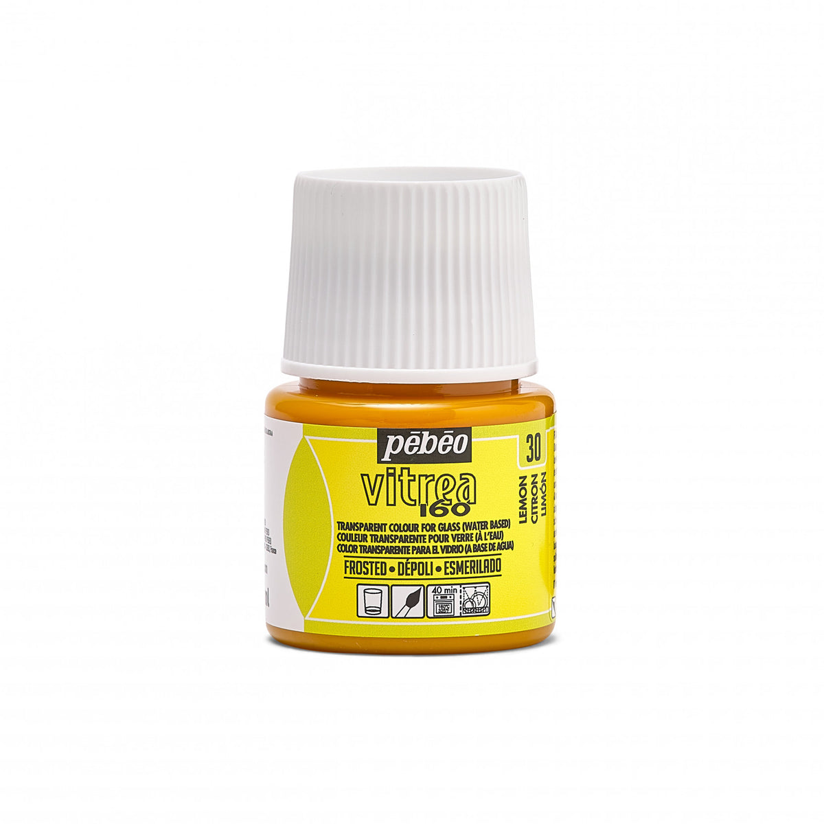 Pebeo Vitrea 160 üvegfesték 45 ml – Citromsárga