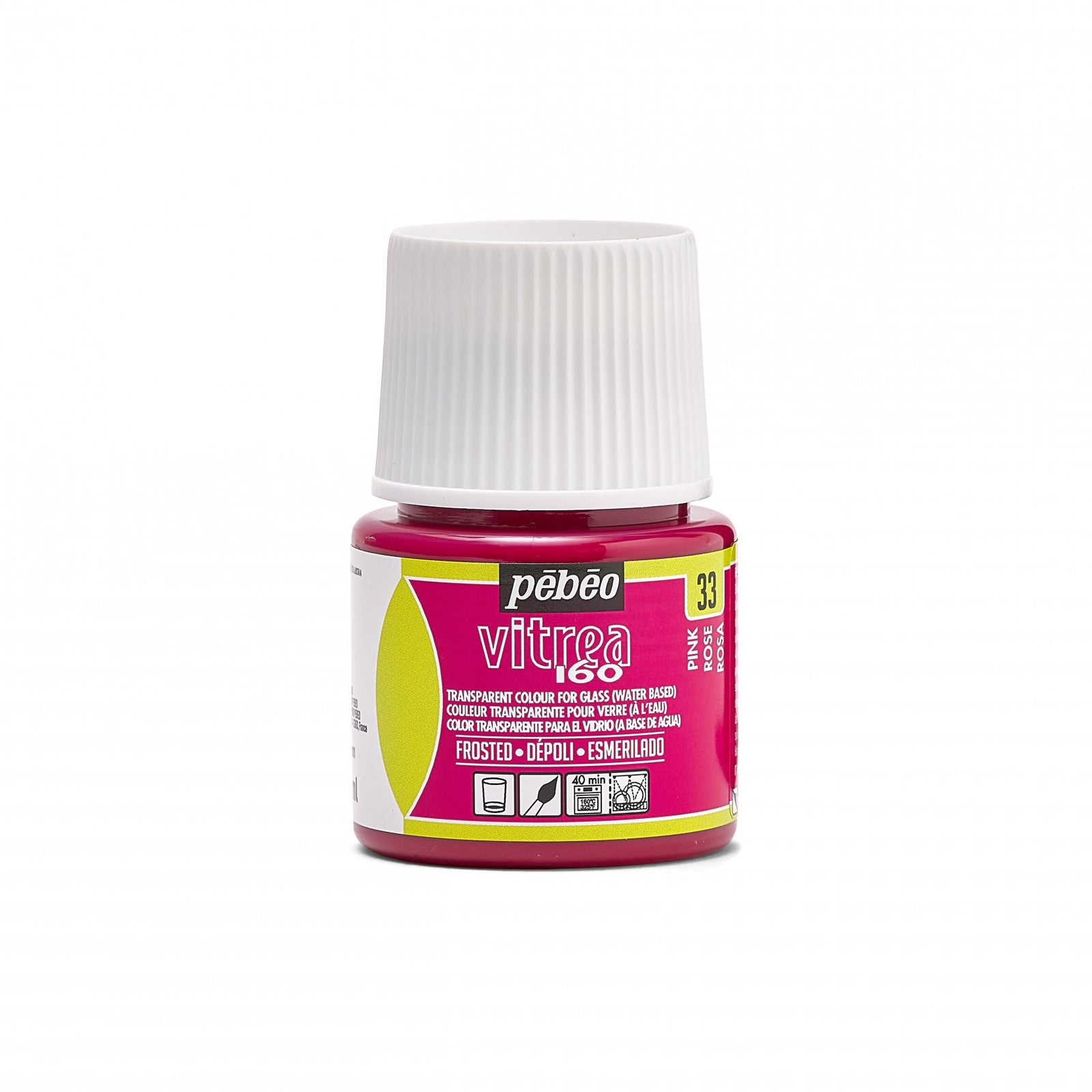 Pebeo Vitrea 160 üvegfesték 45 ml – Rózsaszín
