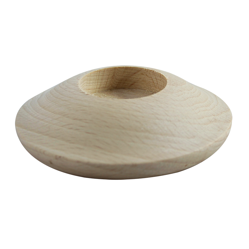 Pentart fa mécsestartó - korong 3, 10x3 cm
