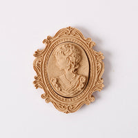 Pentart hajlítható fa dekoráció Cameo 4,5 x 5 cm