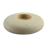 Pentart korong alakú gyertyatartó 10x3 cm