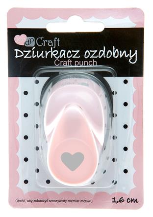 Dekoratív lyukasztó 1.6 cm – Szív
