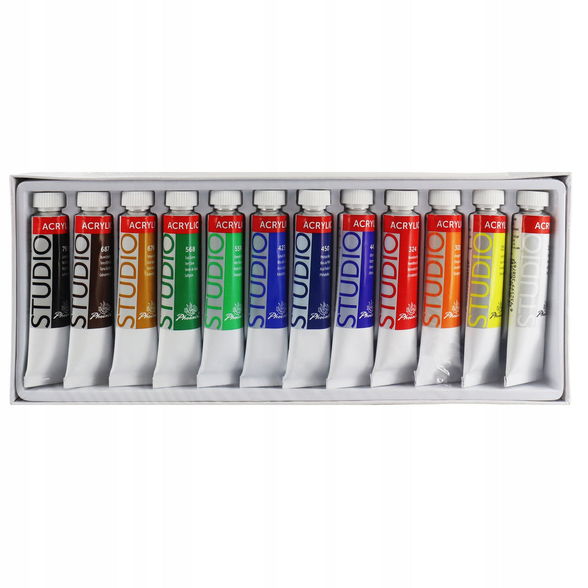 Phoenix akrilfesték készlet 12 x 12 ml