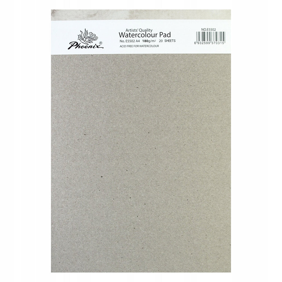 Phoenix akvarellblokk 180 g/m², 21 × 29,7–29,7 × 42 cm – 20 lap
