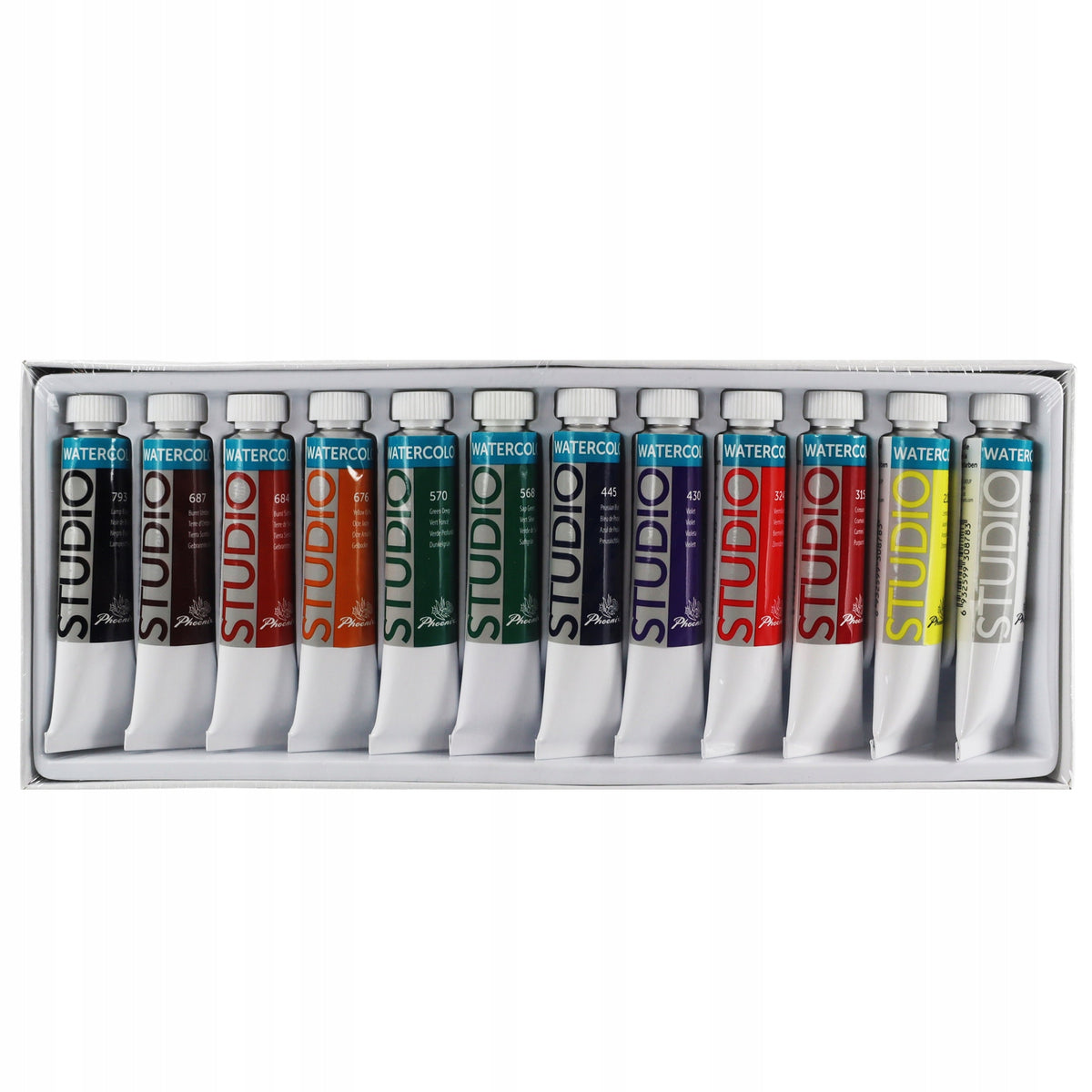 Phoenix akvarellfesték-készlet, 12–24 × 12 ml