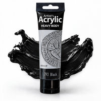 Phoenix Heavy Body akrilfesték 100 ml | többféle szín – fekete / 793