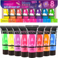 Phoenix neon akrilfesték készlet 8 x 21 ml