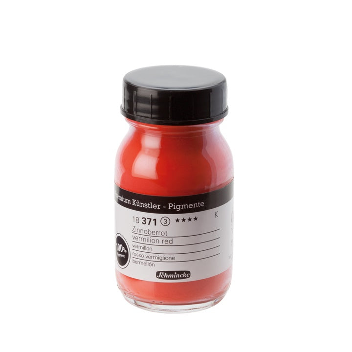 Pigmentek Schmincke 100 ml – 371 zilivörös