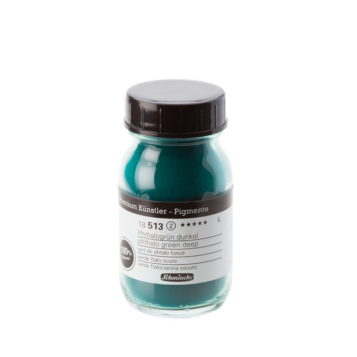 Pigmentek Schmincke 100 ml – 513 Ftalo zöld sötét