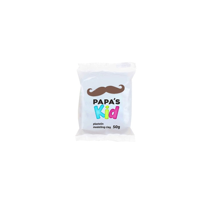 Papa's Kid modellező gyurma gyerekeknek 50g – barna