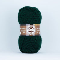 Madame Tricote Paris Merino Gold 200 - 100 g kötőfonal – 088 sötét zöld