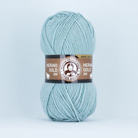 Madame Tricote Paris Merino Gold 200 - 100 g kötőfonal – 135 világos kék