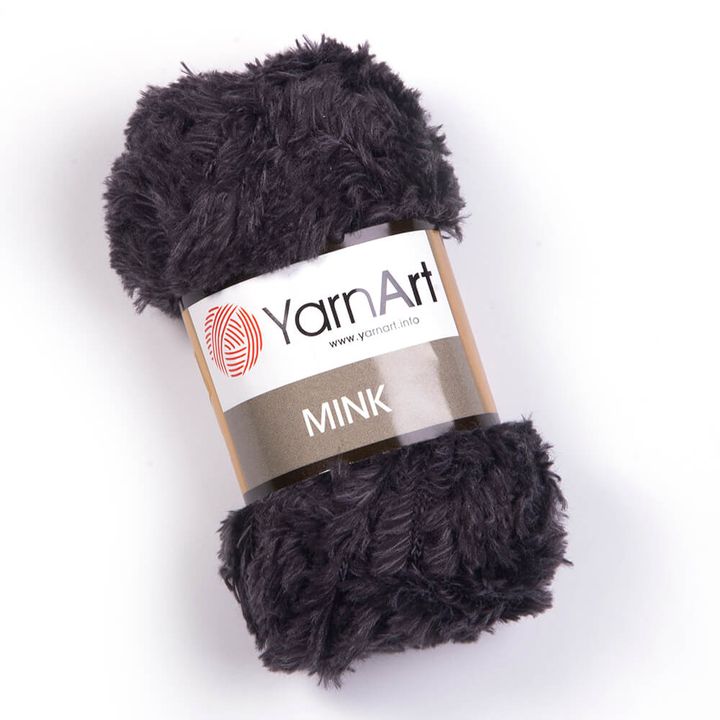 Kötött fonal YarnArt Mink 50 g – 336 fekete