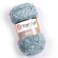 Kötött fonal YarnArt Mink 50 g – 348 világos zöld