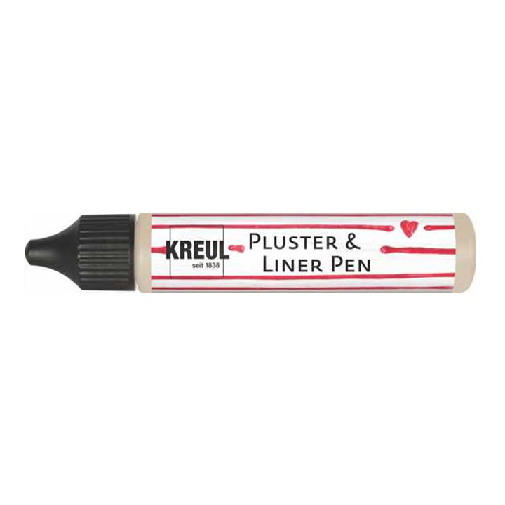 Felfúvódó toll PicTixx Pluster and LinerPen – Noble Nougat