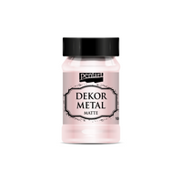 Dekorfesték metalikus Pentart 100 ml matt – rose gold