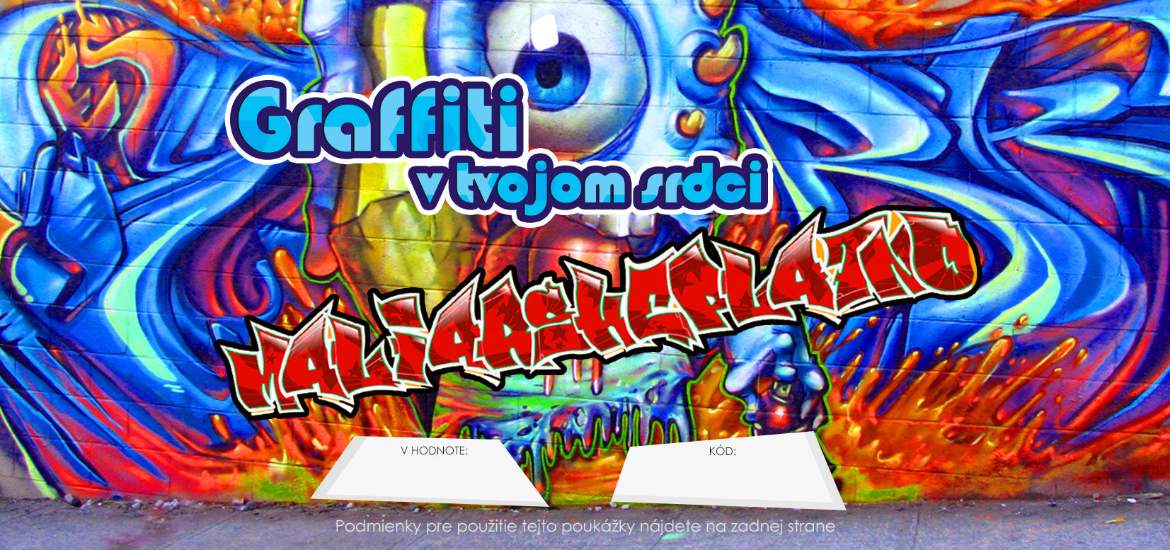 Ajándékutalvány - Graffiti a szívedhez közel – Graffiti a szívedhez közel 21000 Ft
