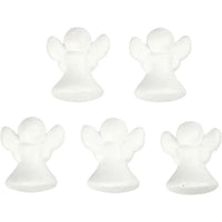 Polisztirol angyalka 6 cm 5 db (2)