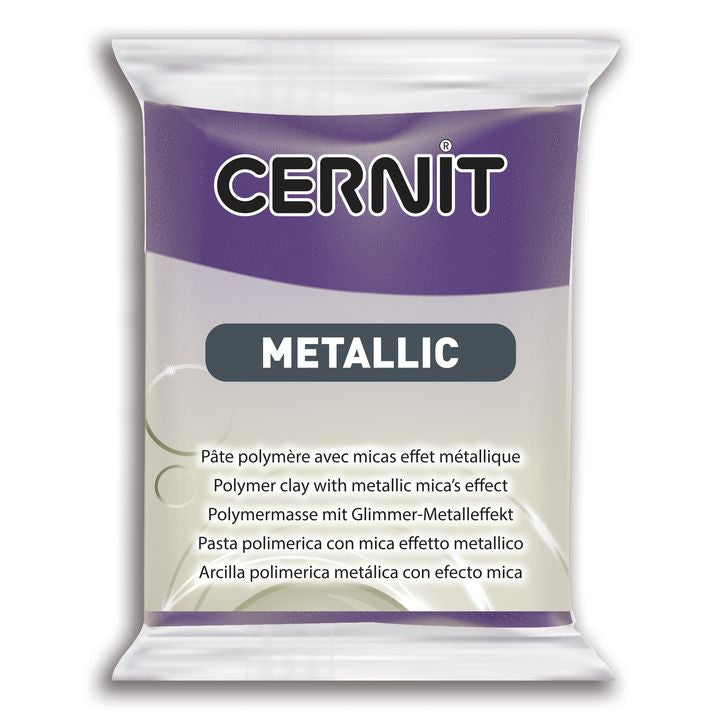 Polimer CERNIT METALLIC 56 g – lila