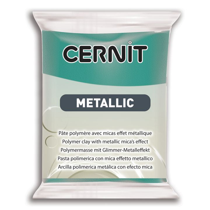 Polimer CERNIT METALLIC 56 g – Türkiz