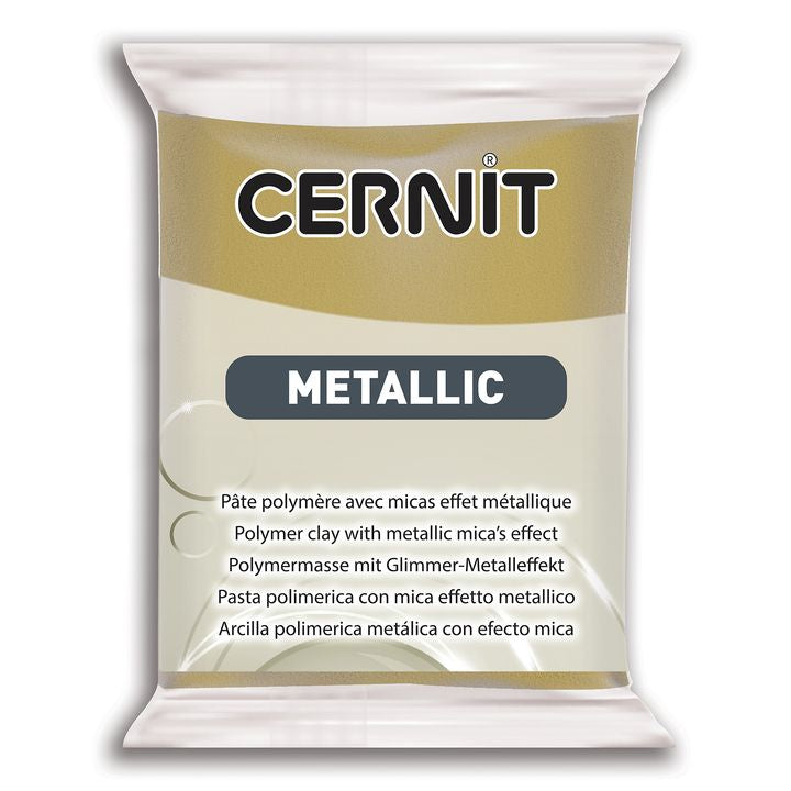Polimer CERNIT METALLIC 56 g – arany antik
