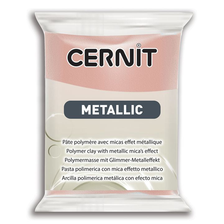 Polimer CERNIT METALLIC 56 g – arany rózsaszín