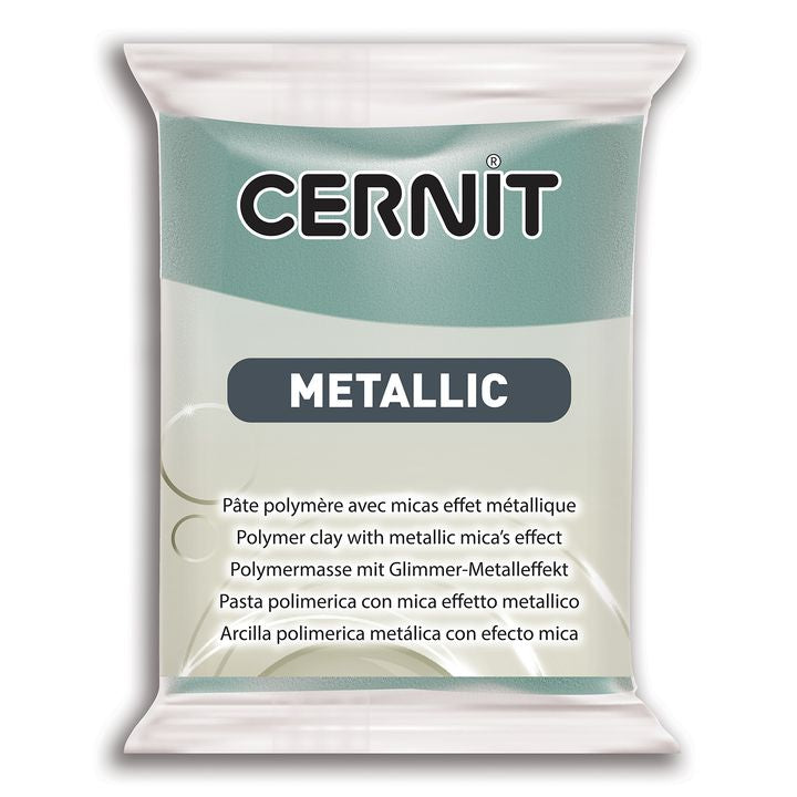 Polimer CERNIT METALLIC 56 g – Arany türkiz