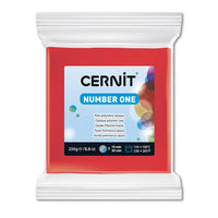 Polimer CERNIT NUMBER ONE 250 g – Piros