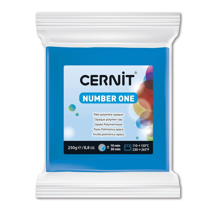 Polimer CERNIT NUMBER ONE 250 g – kék