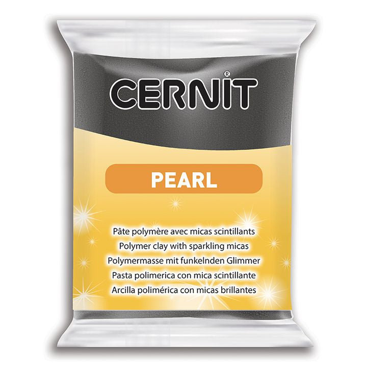 Polimer CERNIT PEARL 56 g – fekete