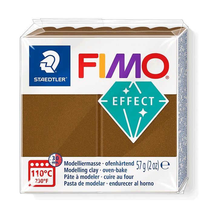 FIMO Effect polimer agyag 57g – Antik bronz metál