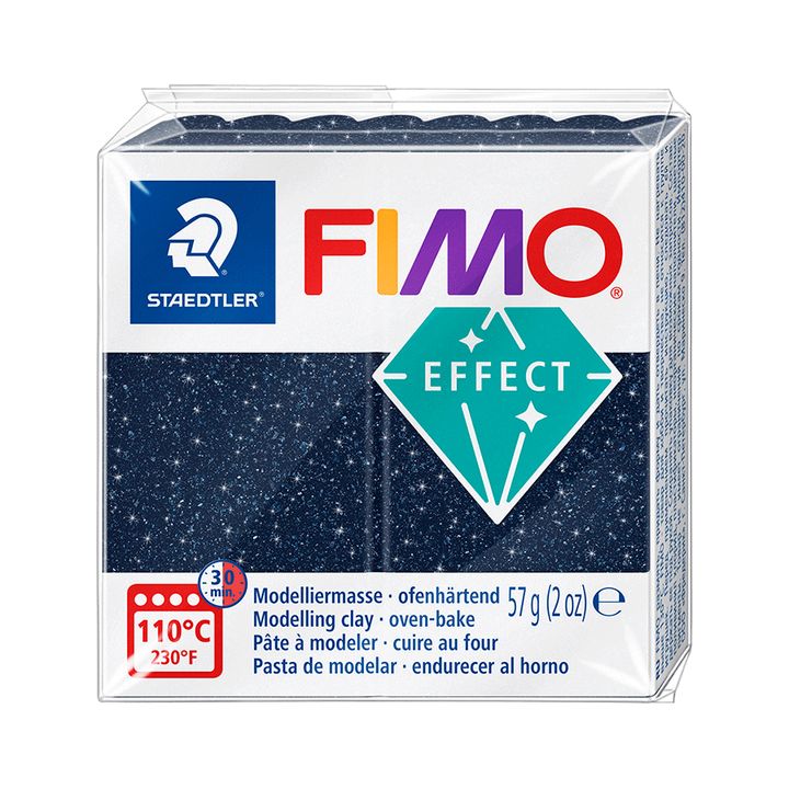 FIMO Effect polimer agyag 57g – Kék galaxis