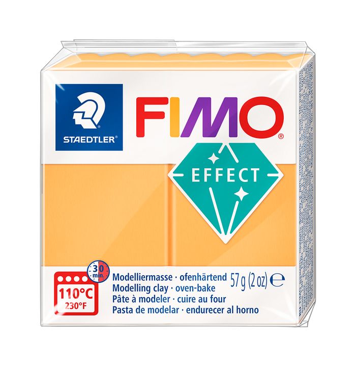 FIMO Effect polimer agyag 57g – Neon narancs