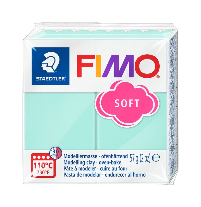 FIMO puha polimer gyurma 57g – Alma zöld