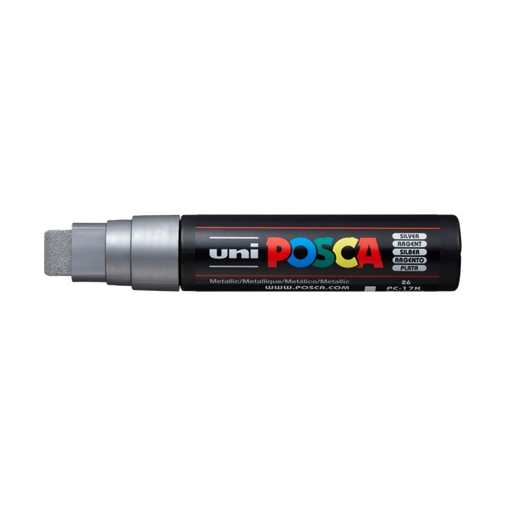 Marker UNI POSCA PC-17K 15 MM – ezüst (26)