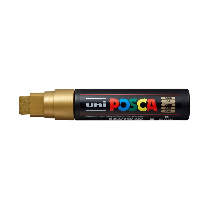 Marker UNI POSCA PC-17K 15 MM – arany (25)
