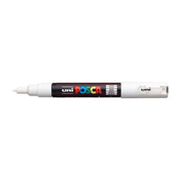 Marker UNI POSCA PC-1M 0.7 - 1 mm – fehér (1)