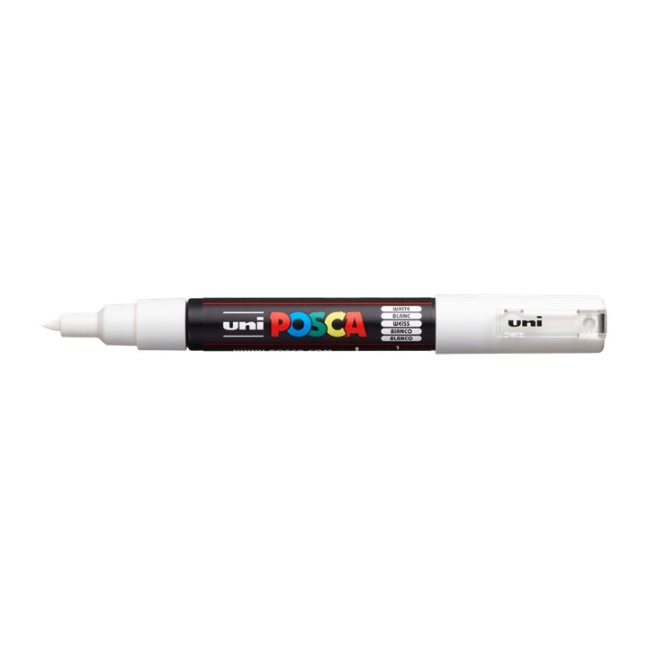 Marker UNI POSCA PC-1M 0.7 - 1 mm – fehér (1)