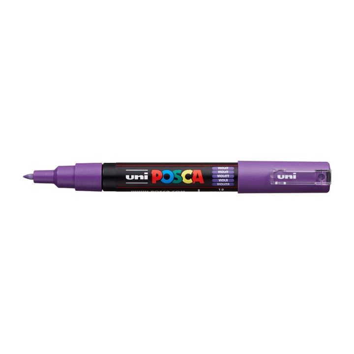Marker UNI POSCA PC-1M 0.7 - 1 mm – lila (12)