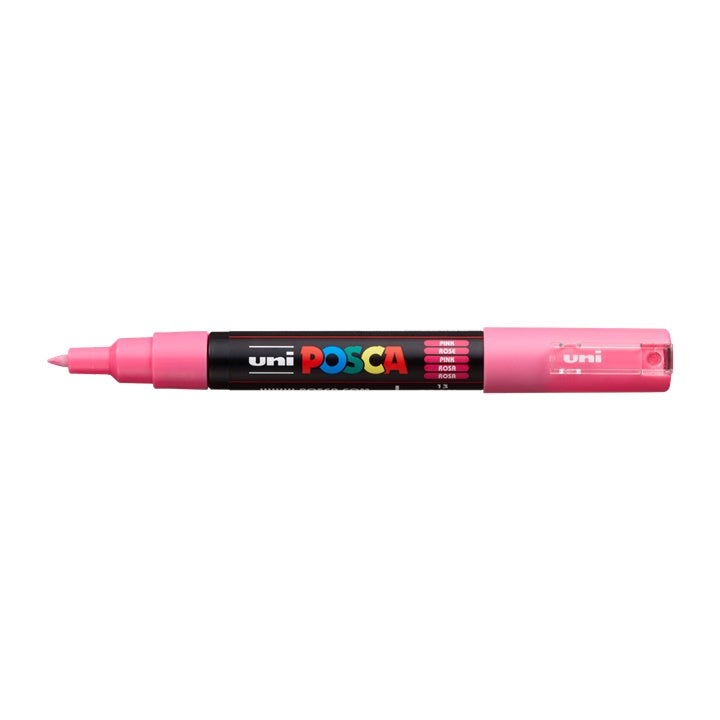 Marker UNI POSCA PC-1M 0.7 - 1 mm – rózsaszín (13)