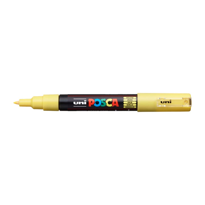 Marker UNI POSCA PC-1M 0.7 - 1 mm – Sárga (2)