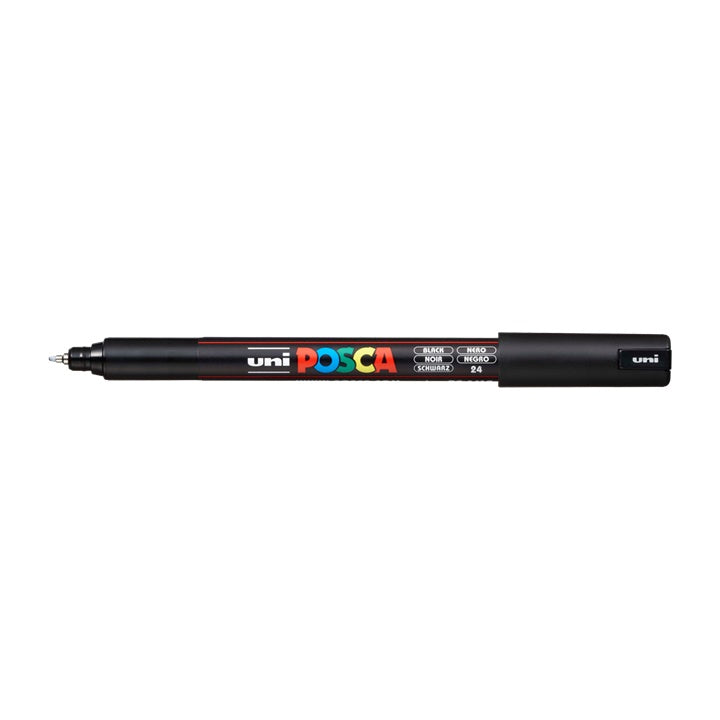 Marker UNI POSCA PC-1MR 0.7 MM – Fekete (24)